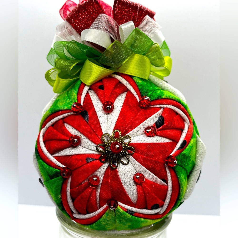 No-Sew Quilted Ornaments
